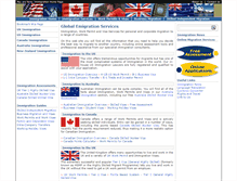 Tablet Screenshot of global-emigration.com